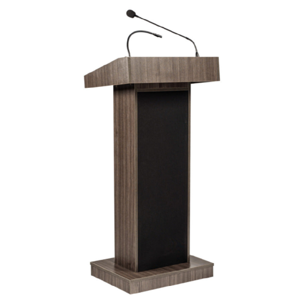 National Public Seating 800X-RW Oklahoma Sound® Orator Lectern 22"W X 17"D X 46"H