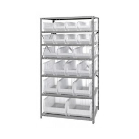 Quantum 2475-20-MIXCL Shelving Unit 24"D X 36"L X 75"H Heavy Duty