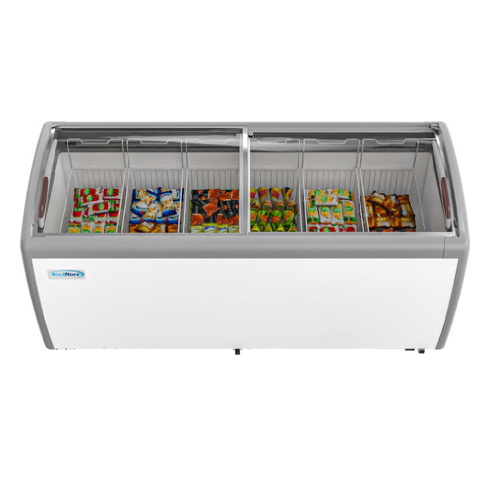 Koolmore MCF-20C Ice Cream Display Chest Freezer 71" 20 Cu. Ft. Capacity