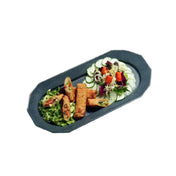 Bon Chef 9111HGLD Prism Tray 8" X 18" Aluminum With Ceramic-look Coating