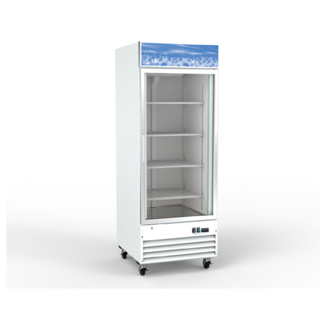 Hubert 172707 - Kratos® 32M-03A Swing Door Refrigerated Merchandiser, 28 3/8"W X 31 7/8"D X 79 3/8"H