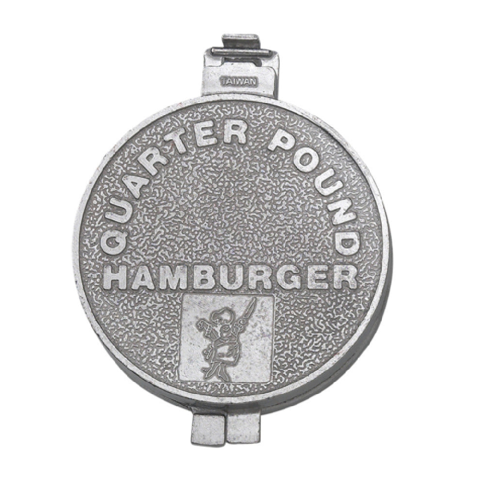 Harold Import Co. 43201 HIC Burger Press 5" Aluminum (carded)