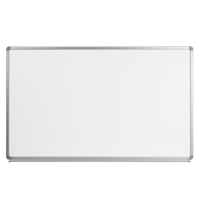 Flash Furniture YU-90X150-WHITE-GG Magnetic Marker/Dry Erase Board 60"W X 36"D