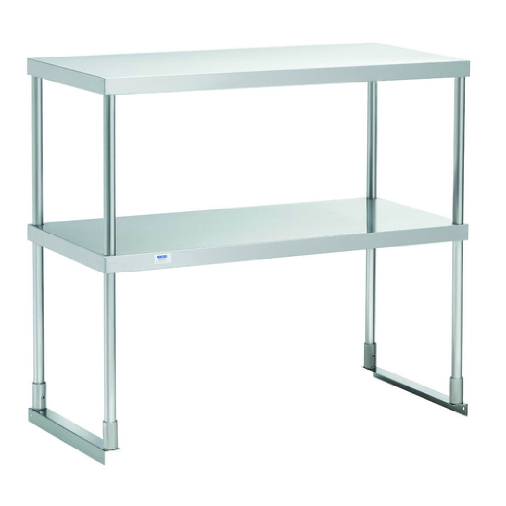 Hubert 54576 - Kratos Double Overshelf For 12"x36" Worktables