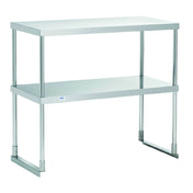 Hubert 54576 - Kratos Double Overshelf For 12"x36" Worktables