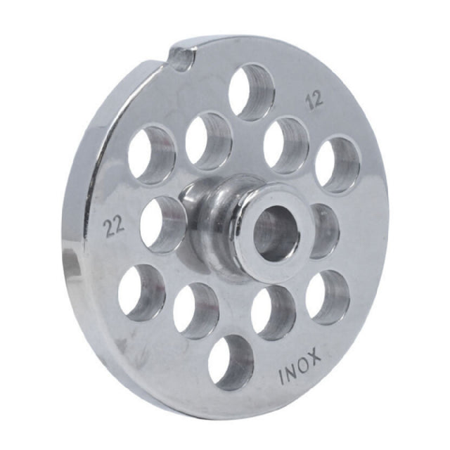 Omcan 11204 (11204) European Style Machine Plate With Hub #221/2" (12mm)