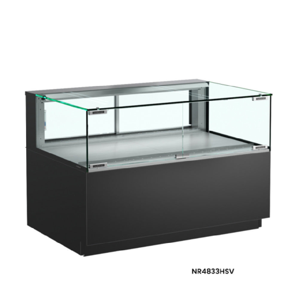 Structural Concepts NR4833HSV Reveal® Service Heated Display Case Freestanding