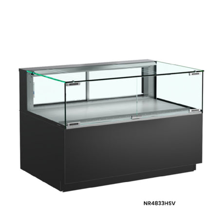 Structural Concepts NR3633HSV Reveal® Service Heated Display Case Freestanding