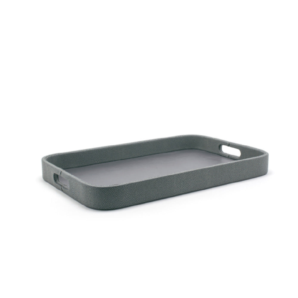 FOH RRT017GYL20 Tray 18"W X 12"D X 1.75"H With Handle