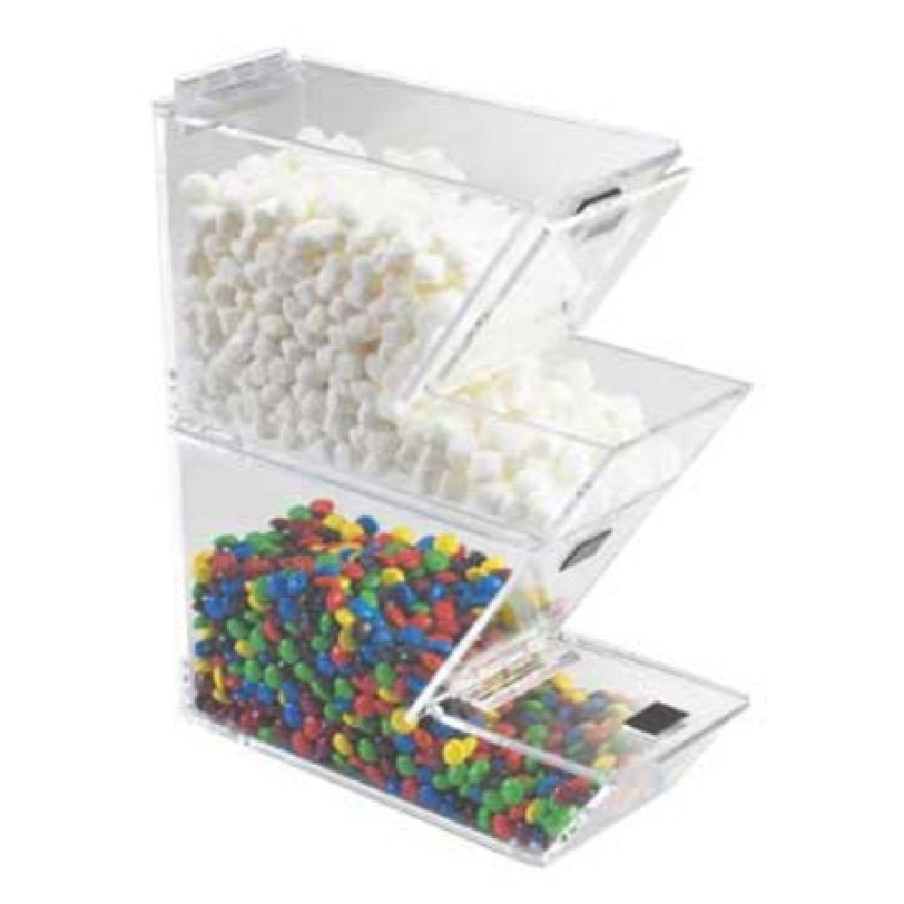 Cal Mil 927 Topping Bin 4"W X 11"D X 7"H Stackable