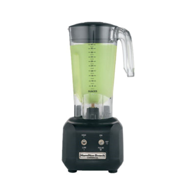 Hamilton Beach HBB250-CE (International) Rio® Bar Blender Two Speed Motor 44 Oz. (1.25L) Stackable Polycarbonate Container