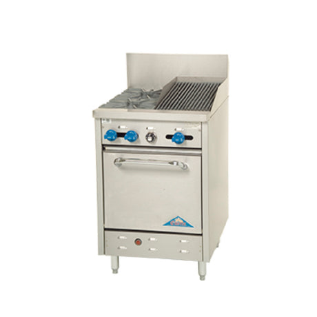 Comstock-Castle F318-1RB Range Gas 24" Wide