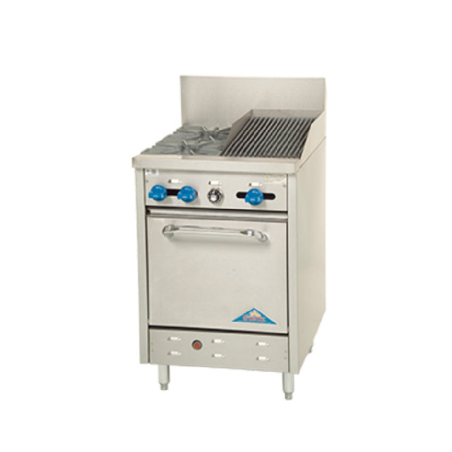 Comstock-Castle F318-1RB Range Gas 24" Wide