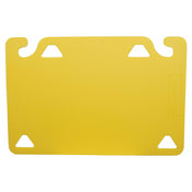 San Jamar CBQG1218YL QuadGrip™ Cutting Board Refills 12" X 18" X 1/8" Double Sided