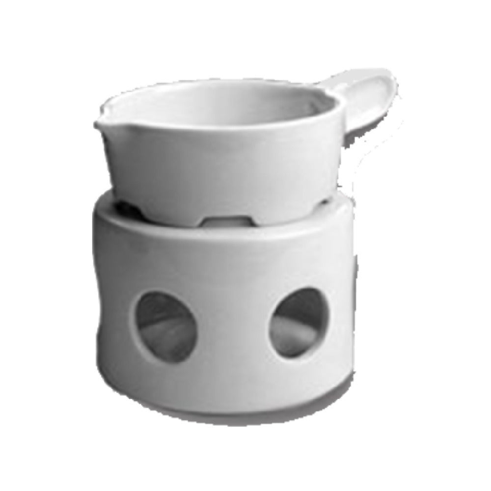 Hall China HL11430AWHA Butter Warmer 4" Dia. Stand Only