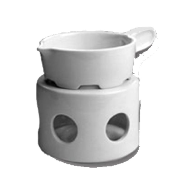 Hall China HL11430AWHA Butter Warmer 4" Dia. Stand Only