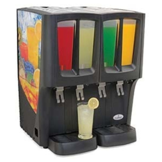 Crathco C-4D-16 GRINDMASTER Beverage (LV606356) Crathco® G-Cool™ Mini Quattro™ Cold Beverage Dispenser