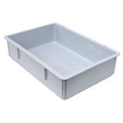 Quantum FSB-PT26186CS_GRAY - Pizza Dough Box, 18"W X 25-5/8"L X 6-3/8"H, Stackable And Dishwasher Safe