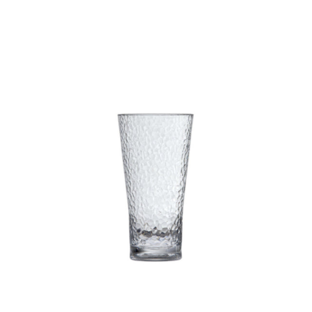 Fortessa DV.PS.HM.1286 Outdide Ice Beverage Hammered Glass 20 Oz. (.6L) BPA Free