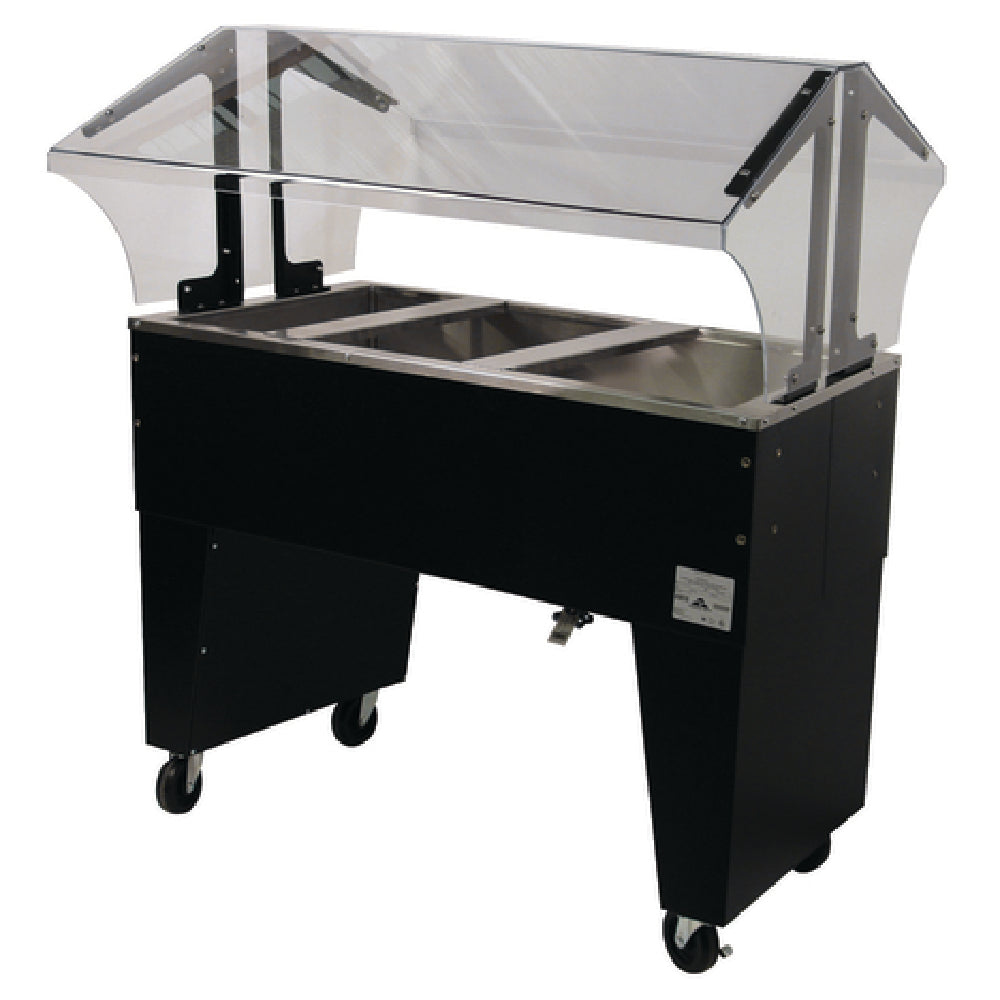 Advance Tabco B3-CPU-B Ice Cooled Portable Food Buffet Table 47-1/8"W X 35"D X 53"H