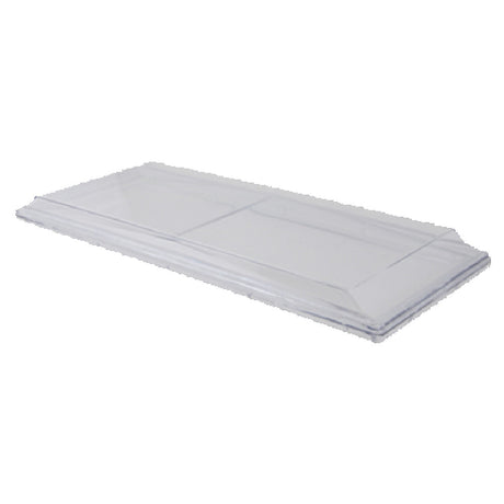 Franklin Machine Products 208-1035 Bowl Cover 19"L X 7-7/8"W X 1-5/8"D Clear Plastic