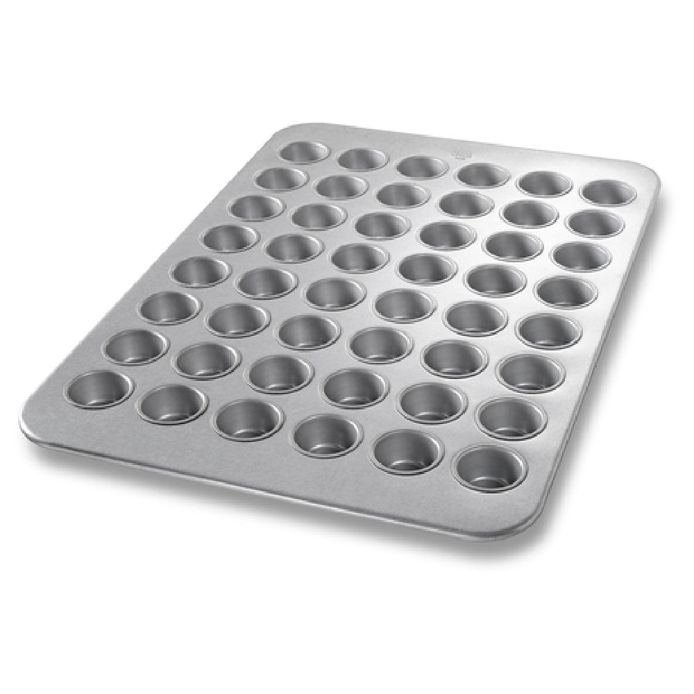 Chicago Metallic 45255 Mini Muffin Pan 17-7/8" X 25-7/8" Overall Makes (48) 2-1/16" Dia. Muffins