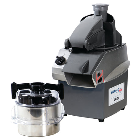 Nemco CC-34 Nemco Powered By Hallde Combi Cutter Multifunction With Dicing Vegetable Prep & Vertical Cutter Machine