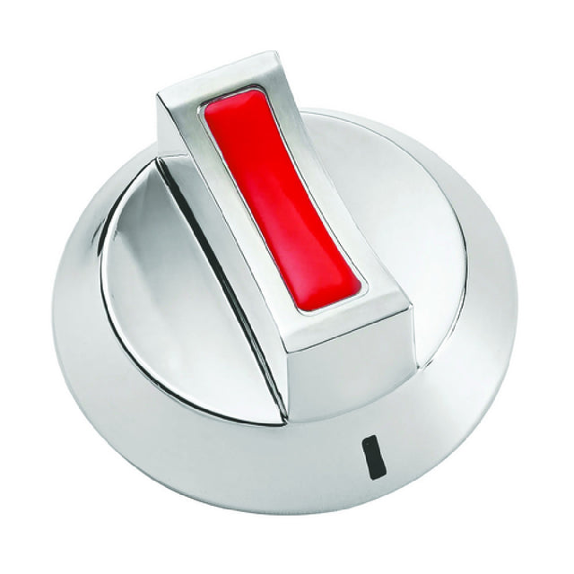 Hubert 52365 - Kratos Replacement Control Knob, Chrome, For Kratos Gas Countertop Cooking Equipment
