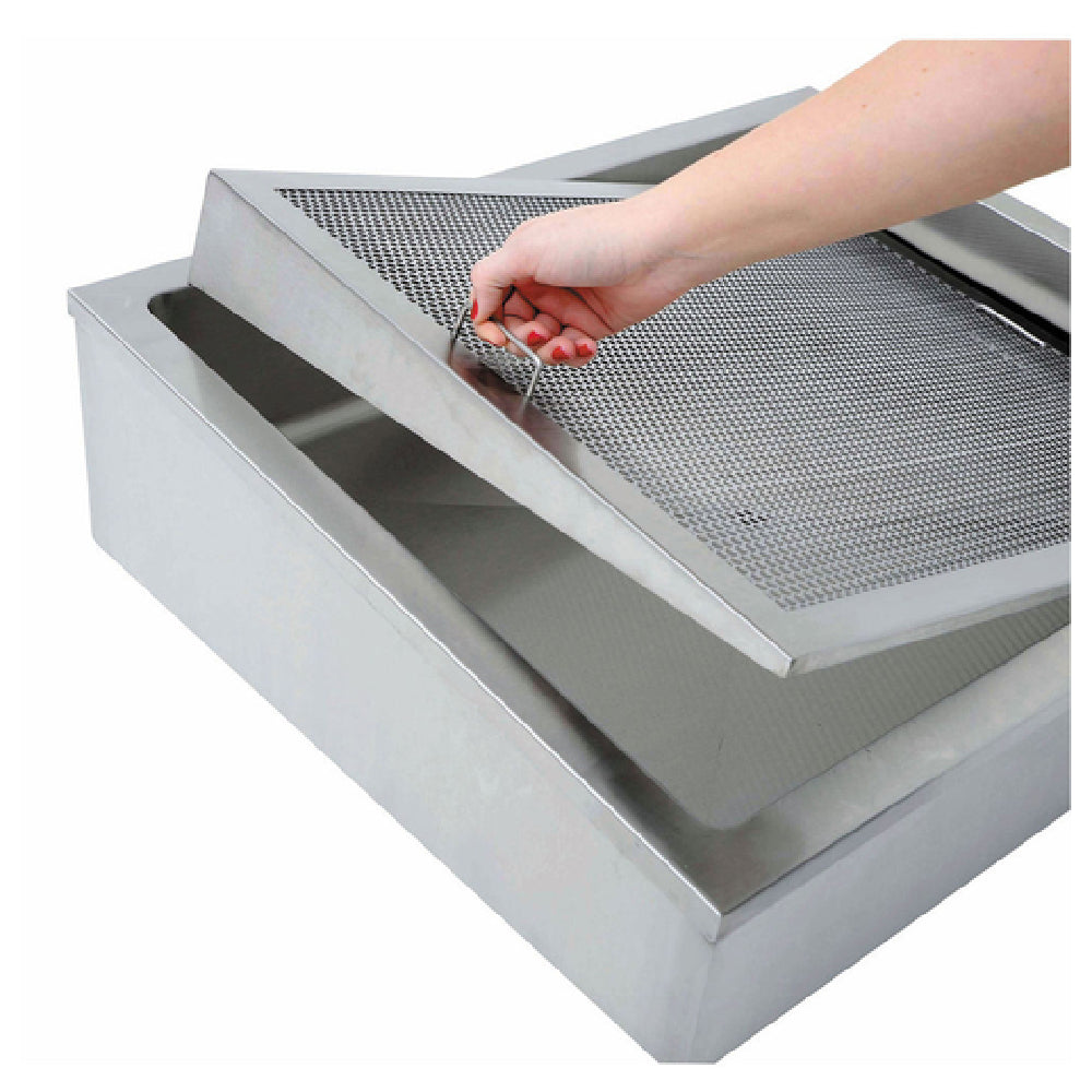 Hubert 20984 - Ice Display Riser Angler Insert, 45" X 21" X 3"H To 1/2"H, Large
