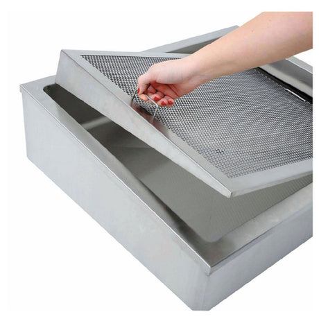 Hubert 20984 - Ice Display Riser Angler Insert, 45" X 21" X 3"H To 1/2"H, Large