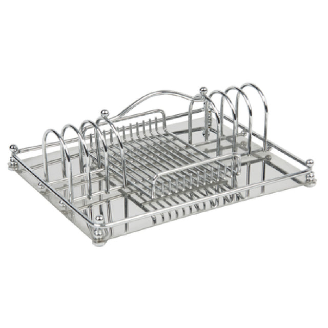 Bon Chef S10FC Flatware Caddy Chrome Plated With Stainless Steel Bottom