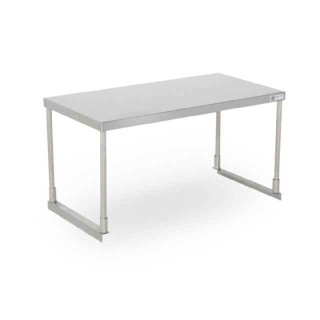 Steel Works Stainless SWSOS-1672 Over Shelf Single Tier 18ga/430 Stainless Steel