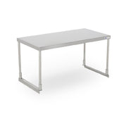 Steel Works Stainless SWSOS-1660 Over Shelf Single Tier 16" X 60" X 18"H