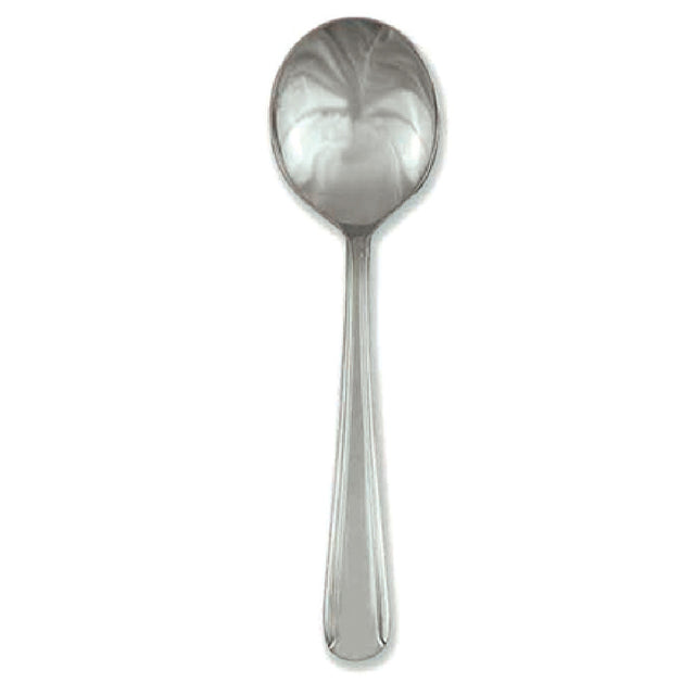 Browne Foodservice 5504 Dominion Dessert Spoon 7-1/10" Medium Weight