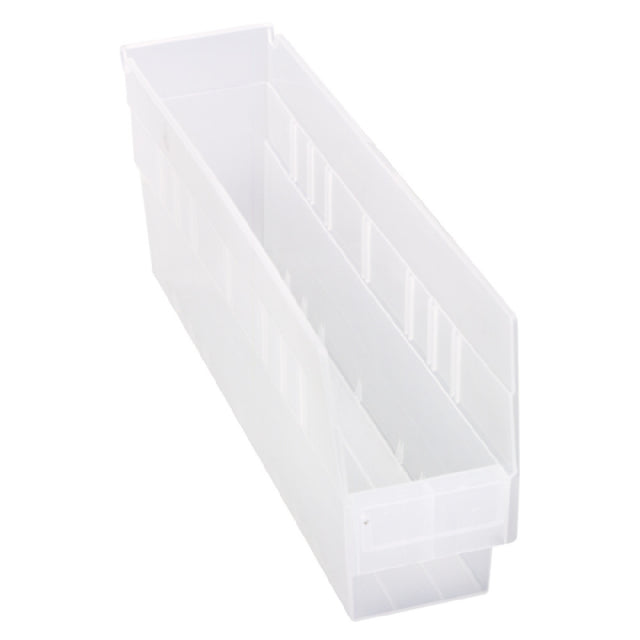 Quantum QSB203CLCS - Economy Shelf Bin, Nesting, 4-1/8"W X 17-7/8"L X 6"H