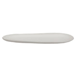 Bon Chef 80040PWHT Platter 13-13/16" X 6-3/4" X 3/4"H Oval