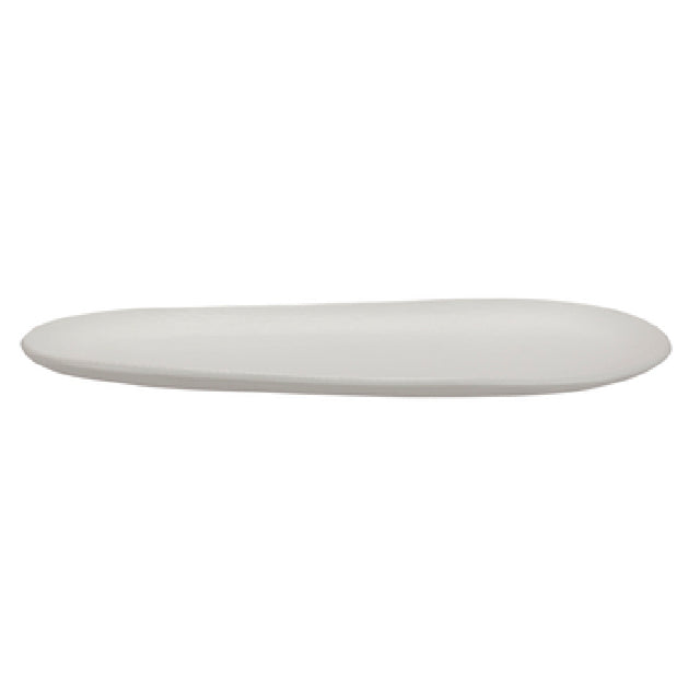 Bon Chef 80040PWHT Platter 13-13/16" X 6-3/4" X 3/4"H Oval