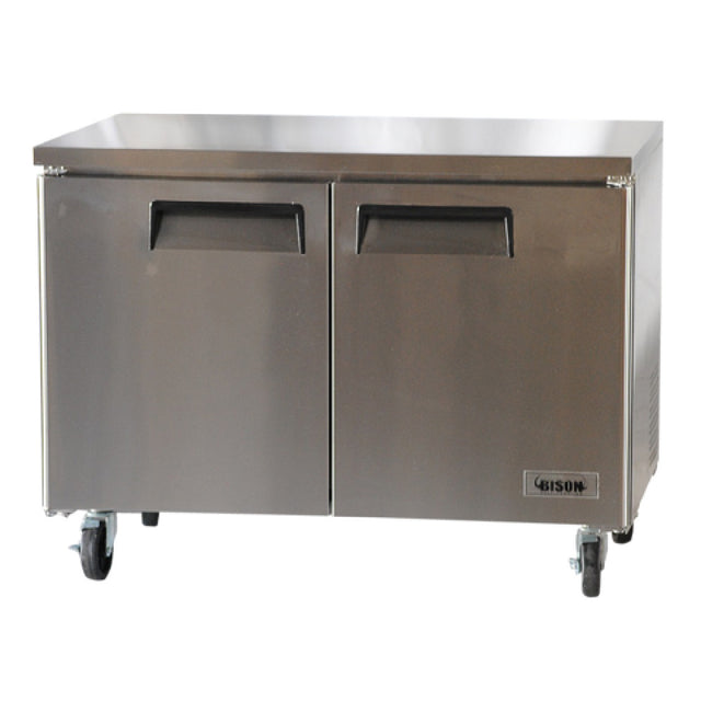 Bison BUF-48 Undercounter Freezer Two-section 12.0 Cu. Ft.