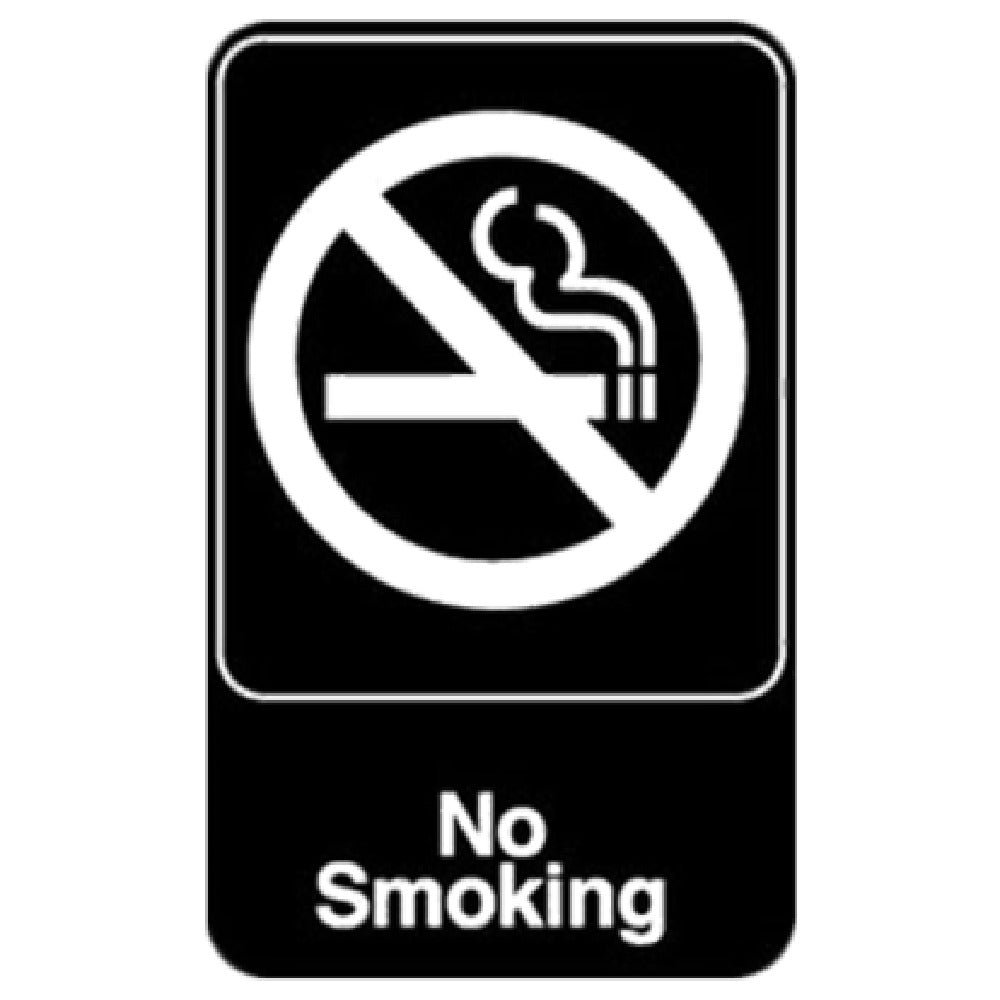 Royal Industries ROY 695613 Sign 6" X 9" "No Smoking"