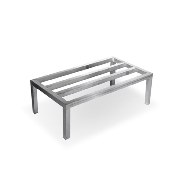 Steel Works Stainless SWADR-203612 Aluminum Dunnage Rack 20" X 36" X 12"H 1.2mm Aluminum Tubing