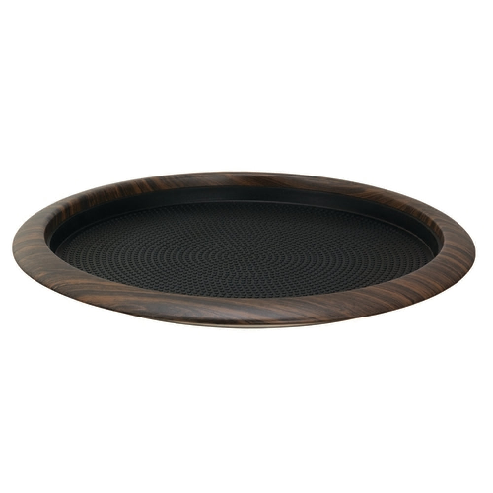 Service Ideas TR1412RIDW Natural Elements Tray 14" Dia. (12" Dia. Inside) Round