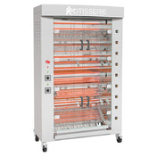 Rotisol FB1160-8E-SS FlamBoyant Rotisserie Oven Electric Floor Model