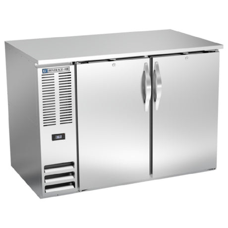 Beverage Air BB48HC-S - Refrigerated Back Bar Storage Cabinet, Two-section, 48"W X 30-3/8"D X 34"H
