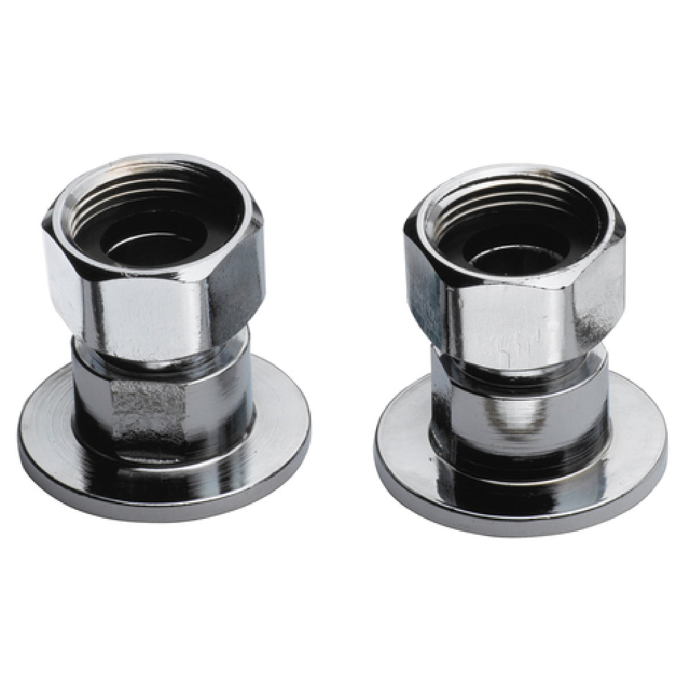 Krowne 21-400L Krowne Silver Series Coupling Flanges (2) Pieces 1/2" NPT Female Inlet