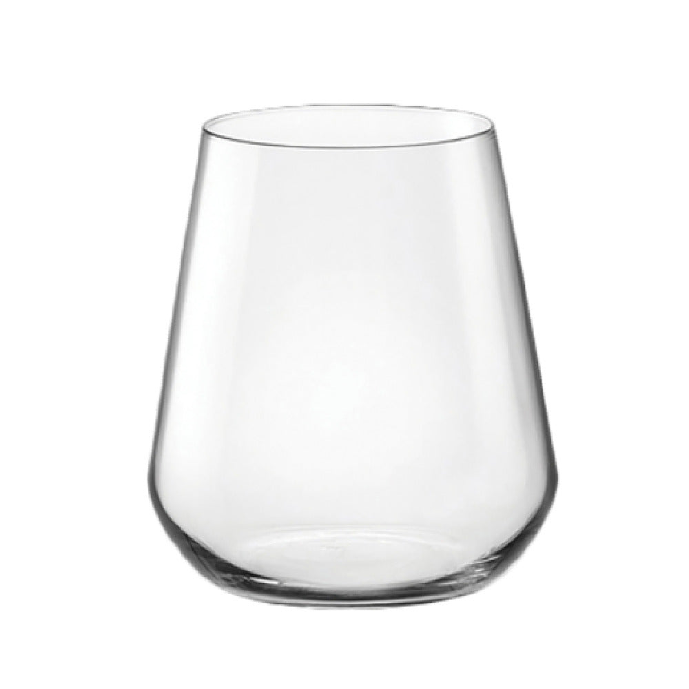 Steelite 49105Q771 Water Glass 14-3/4 Oz. (H 4" M 3-1/4" T 2-1/2" B 3-1/2") Bormioli Rocco