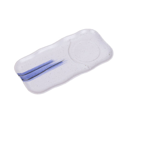 Yanco OC-5112 Ocean Compartment Plate 12"L X 6"W Rectangular