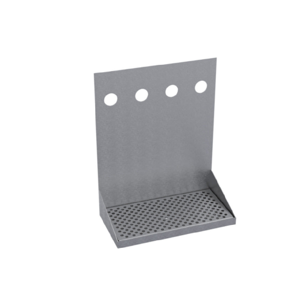 Krowne KHT-12S Krowne Hanging Tray OA Length 12" Used For Four Faucet Wall Or Under Counter Mounted Towers