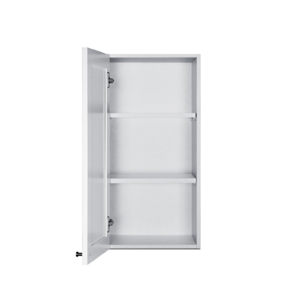 Summit CABWH1530L - Wall Cabinet, 15" W X 30"H, 6-way Adjustable Hinge