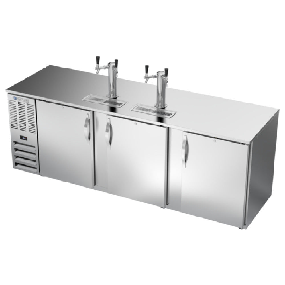 Beverage Air DD94HC-1-S - Draft Beer Cooler, 95"W, 29"D