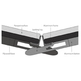 Forbes Industries 3251FK2 - Florlok® 2 Portable Dance Floor Set, 21' X 45', 4" Width Trim